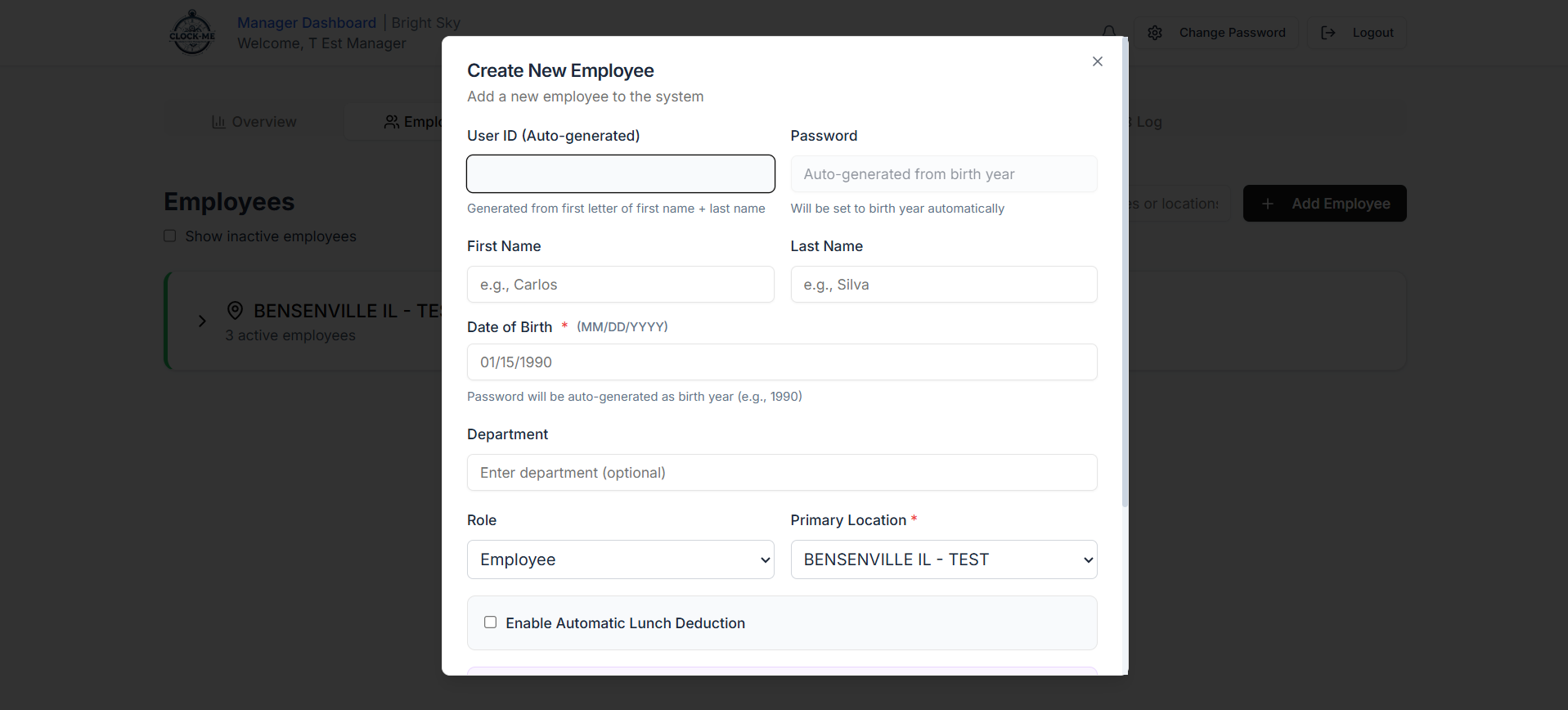 Managing Employees